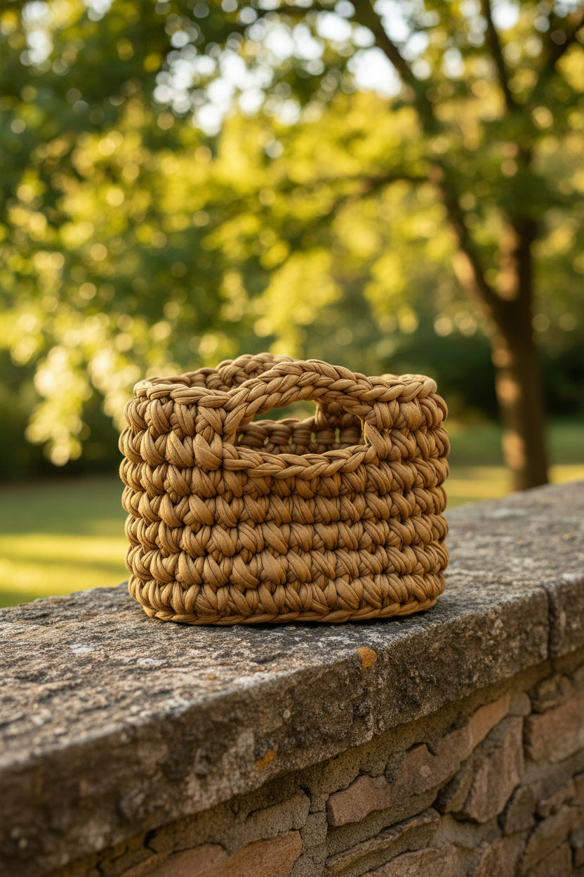 Mini Tote-Golden Olive